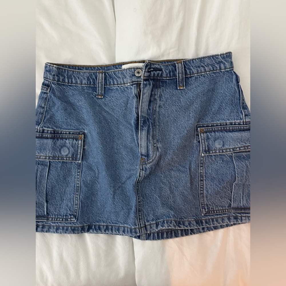 Abercrombie & Fitch Blue Denim High Rise